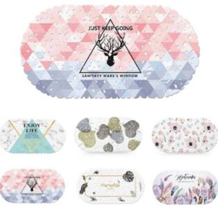 PVC Bath Mat Non-Slip Pebble Bathtub Mat